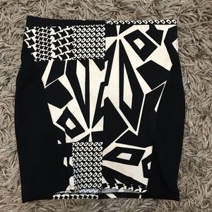 Wet Seal body con mini skirt